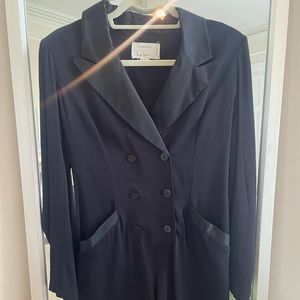 Nicole Miller Black Romper. Size 6.